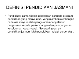Pendidikan jasmani dan disiplin pendidikan kesihatan yang meneruskan kesinambungan kurikulum sekolah rendah. Pengenalan Kepada Pendidikan Jasmani Dan Kesihatan Ppt Download
