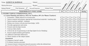Past Performance Appraisal For Teachers Pas Form B 2 Past Form From Deped Batangas Teachers Performa Performance Appraisal Performance Evaluation Teacher