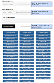 Generate Great Youtube Names For Gamers Instagram Name Generator Instagram Names Best Instagram Names