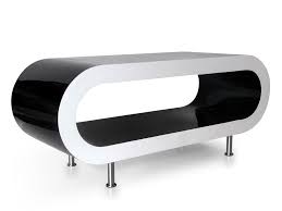 9 hula hoops spray paint glass. Zespoke Large Retro Black With White Sides 110cm Hoop Coffee Table Tv Stand With Legs Buy Online In Antigua And Barbuda At Antigua Desertcart Com Productid 51025523