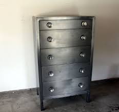 Modernist Norman Bel Geddes For Simmons Steel Vintage Dresser Vintage Dressers Modern Boys Rooms Vintage House