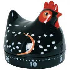 Minuteur Poule Noir Minuteurs Cuisine Minuteur Poule Noire Idee Cadeau Noel Original