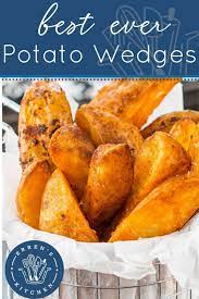 Seasoned Baked Potato Wedges Recipe Potato Wedges Baked Sweet Potato Recipes Healthy Seasoned Potato Wedges