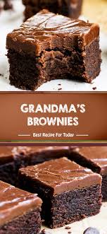 Grandma S Brownies Dessert Recipes Desserts Fun Desserts