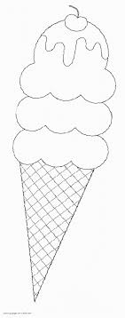 Coloring pages are a fun way for kids of all ages to develop creativity, focus, motor skills and color recognition. The Ice Cream Cone With A Cherry Coloring Page Coloring Pages Printable Com