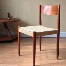 Set Of Six Poul Volther For Frem Rojle Teak Dining Chair Or Teak Dining Chairs Dining Chairs Chair