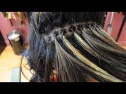 No Braids Crochet Weave Easy The Hairstyle Took About 1 5 Hours I Used Small Black Rubber Bands The Colo California Hair Hair Knot Tutorial Hair Knot