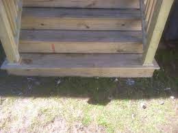 How Do I Install Concrete Blocks To Support Deck Stairs Home Improvement Stack Exchange