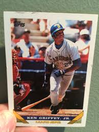 Card market demand and pricing summary. Ken Griffey Jr 1993 Topps Sully Baseball Card Of The Day For September 29 2017 Sully Baseball