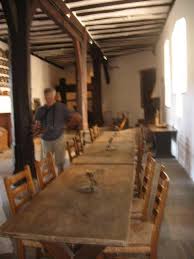 It was generally a room close to the great hall and was traditionally the place from which the yeoman of the buttery served beer and candles to those lower members of the household not entitled to drink wine. Medieval Dining Room Inside Marksburg Castle Braubach Debbie And Rod S 2011 Travels Off Exploring