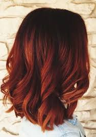 Frisuren mittellang sind auch bei den trendfrisuren stark vertreten und sehen längst nicht mehr nur nach übergangsfrisur aus. Rote Ombre Frisur Ideen Fur 2017 2017 Frisur Fur Ideen Ombre Rote Haarfarben Farbe Fur Haare Haar Styling