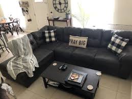 Signature Design By Ashley Fallston Living Room Sectional In 2020 Living Room Sectional Living Room Grey Big Living Rooms