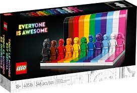 The lego group will be releasing a new set with the lgbtq+ theme being at its core, and the lego group is sending a loud and clear message to the lgbtq+ community that it holds values of. Lego 40516 Everyone Is Awesome Lgbtq Set Zum Pride Month Vorgestellt