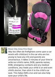 Car Seat Manufacturers Take Note Build This Function Into Car Seats A Pocket That Holds A Form For Parents To Complet Kid Hacks Kids And Parenting Future Mom
