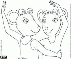 Free printable fairy coloring pages for kids. Angelina Ballerina Coloring Pages Printable Games
