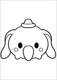 Tsum Tsum Para Colorear