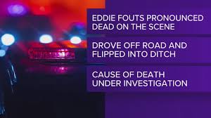 Man dies after flipping over in an embankment in Randolph County