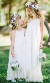 Girls Lace Maxi Dress Lace Flower Girl Dress Ivory Lace Dress White Lace Dres Flower Girl Dresses Boho Wedding Flower Girl Dresses Ivory Flower Girl Dresses