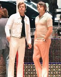 Brad Pitt Once Upon A Time In Hollywood Workout Routine On The Set Of Once Upon A Time In Hollywood Brad Pitt Leo Dicaprio Leonardo Dicaprio