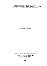 11 okt, 2020 posting komentar. Http Studentsrepo Um Edu My 5113 1 Disertasi Strategi Keusahawanan Islam Abdul Rachman Iga08005 Pdf