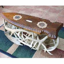In addition to our huge real antler chandelier and antler lighting selection, browse our rustic collection of real elk, mule deer and fallow deer antler coffee tables. Oh Deer Diy Antler Furniture Diy Mother Earth News