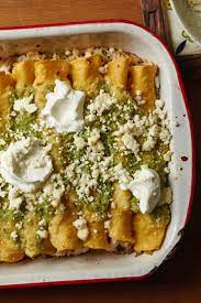 Chicken Enchiladas With Salsa Verde Recipe Recipe Recipes Nyt Cooking Food