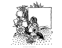 Download and print these flower fairy coloring pages for free. Flower My Coloring Land