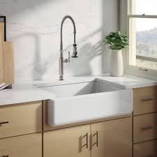 Actual left to right length (in.): Undermount Modern Kitchen Sink Novocom Top