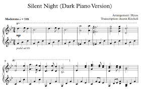 Christ the savior is born! Myuu Silent Night Piano Tutorial Sheet Music Now Released Let S Play Some Dark Piano Versions Watch Tutorial Https Youtu Be Bq 66nukio Pdf Http Thedarkpiano Com Sheet Music Myuu Silent Night Dark Piano Version Pdf Facebook