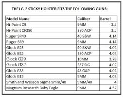 Murdochs Sticky Holsters Large Lg 2 Holster