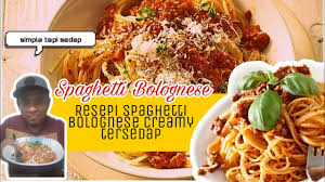 Cara memasak resepi spaghetti bolognese yang sedap dengan menggunakan perencah sos spaghetti bolognese maggi bagi menghasilkan sos spaghetti bolognese mudah. Resepi Spaghetti Bolognese Creamy Paling Sedap Youtube
