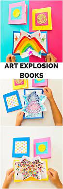 Diy Art Explosion Book Book Art Projects Kids Art Projects Fun Kids Art Projects