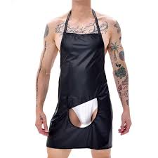 Cosplay Servant Woman Men Sexy Porn Lingerie Zipper Crotch Opening Faux  Leather Apron Sex Accessories Erotic Costume From 16,33 € | DHgate