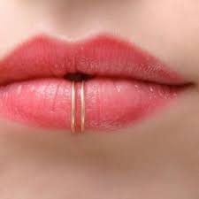 Piercing Piercing Labio Face Piercings Labret Piercing Fake Lip Ring