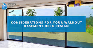 Floating, structural & roof style options. Under Deck Drainage Considerations For Your Walkout Basement Deck Design