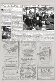 The View From: Scarsdale; Where Books, Music and Espresso Form a Soothing  Mix