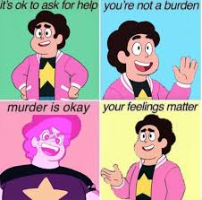 Trash Meme Person This Page Is Mostly Reblogs Steven Universe Memes Steven Universe Funny Steven Universe Fanart
