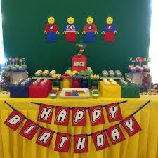 7th Birthday Party Theme Ideas For Boy Lego Themed 7th Birthday Party One Charming Day Lego Themed Party Lego Birthday Lego Birthday Party