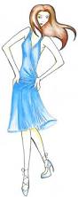 Image result for teal fashion drawing