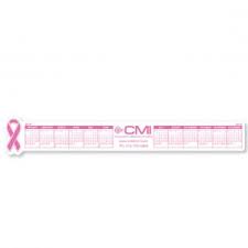 1 1/8 x 13 1/2. Promotional Ribbon Calendar Strip