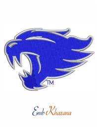 Sports and games are essential in the development of one's self and character. Kentucky Wildcats Basketball Logo Embroidery Design