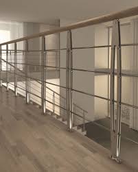 Modern minimalist 2x1 custom wrought iron hand rail, stair step railing, made to order, made in the usa. Modern Railing Systems In Wood Cable Wire Stainless Steel Glass Panel