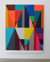 andrew kuo at marlborough gallery geometric art modern paintings abstract painting coloriage chevalier diable de la mort