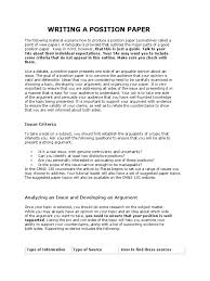 This will help you choose the starting header. Writing A Position Paper2 Argument Newspapers