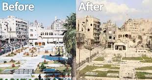 Halep granted honorary citizenship of bucharest. 26 Before And After Pics Reveal What War Has Done To Syria Petapixel