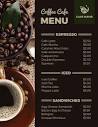 Cafe Menu Design Ideas & Examples