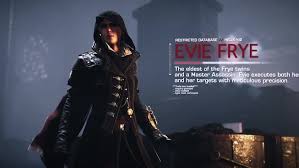 Perhaps the most unique thing about assassin's creed syndicate is the fact that players are given control of two distinct assassins, twins jacob and evie frye.this marks the first time that a. Evie Frye Assassin S Creed Wiki Fandom