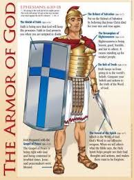 Armor Of God Wall Chart Laminated Rose Publishing