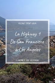 La Highway 1 La Carte Postale Made In Californie Les Amants Voyageurs Carnet De Voyage Voyage Hawaii Voyage Usa