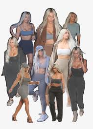 And we gotta say, george washington never looked this good! Kim Kardashian West Outfit Kim In Yeezy Png Image Transparent Png Free Download On Seekpng